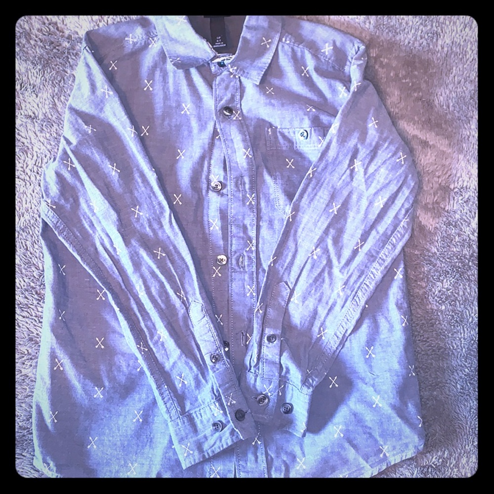 Button down shirt for boys